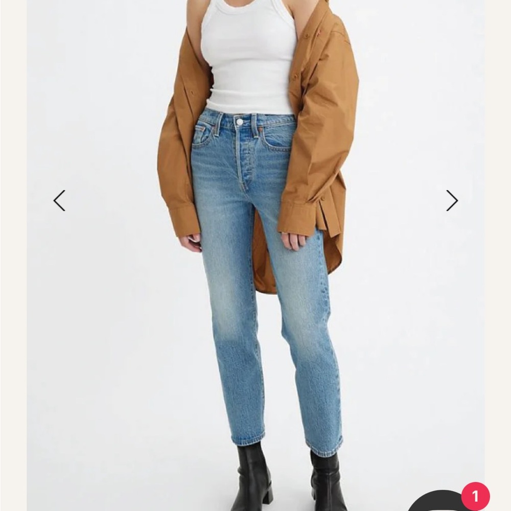 Levi’s wedgie jeans